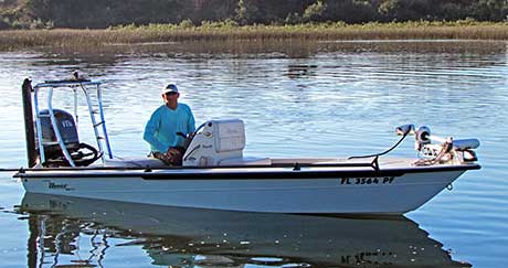 Captain Charles Parker with Hooked Up Fishing fishing charter boat St Augustine FL