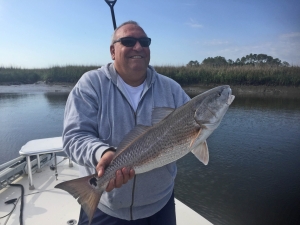 Hooked Up Fishing Charter Information for guided redfish tour